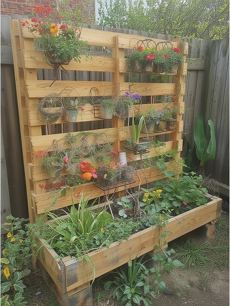 DIY Pallet Garden