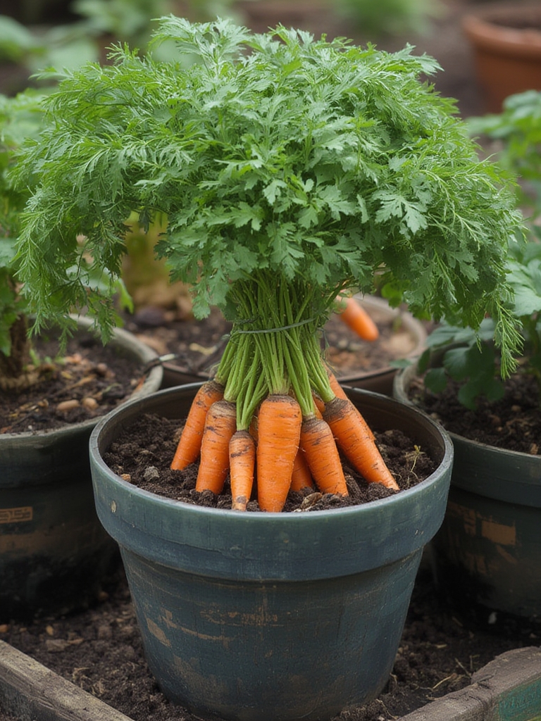 Growing Carrots in Containers