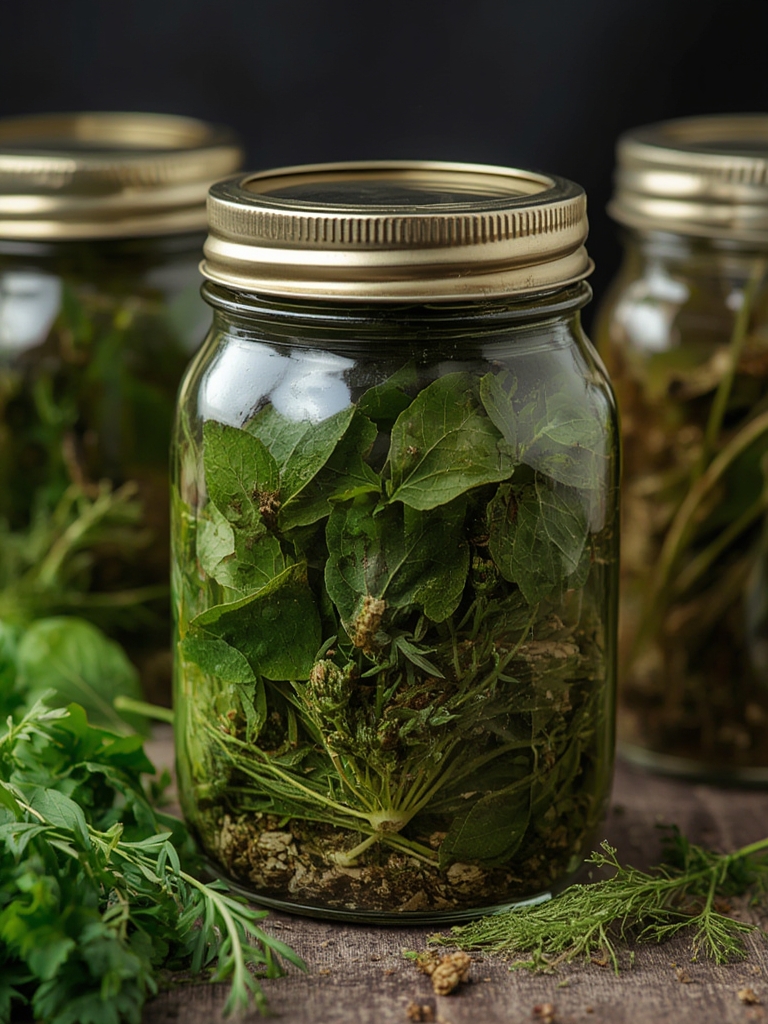 Preserve Homegrown Herbs